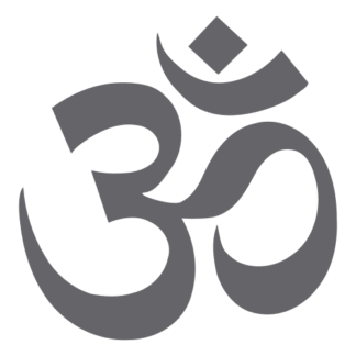 Hinduism Decal (Grey)